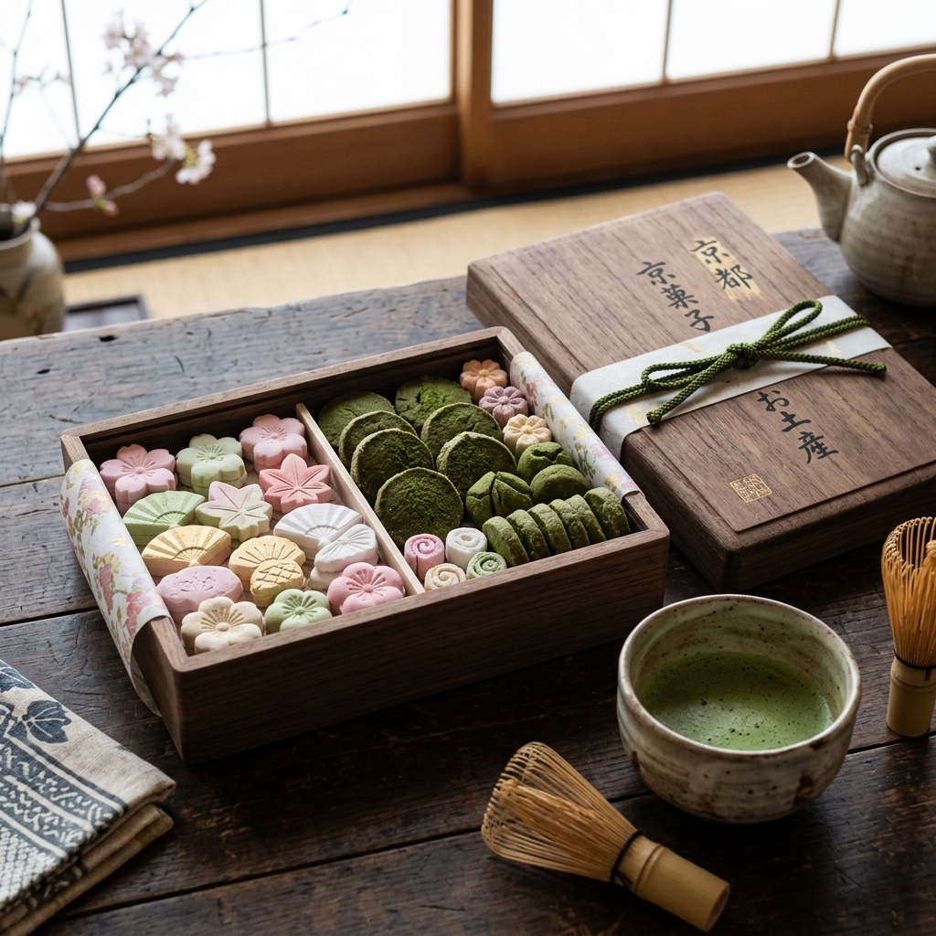 京都の手土産で日持ちするお菓子